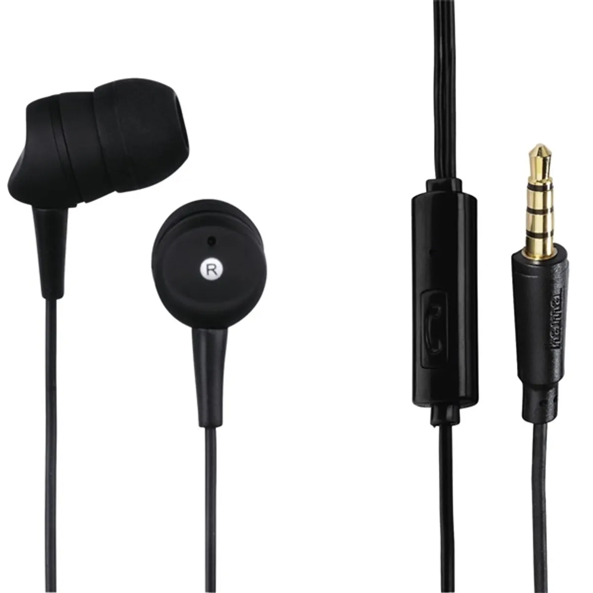 Hama 00184139 Inear EP fekete 1,2 m 3,5 mm jack 32 ohm 20 Hz-20 kHz 95 dB #1