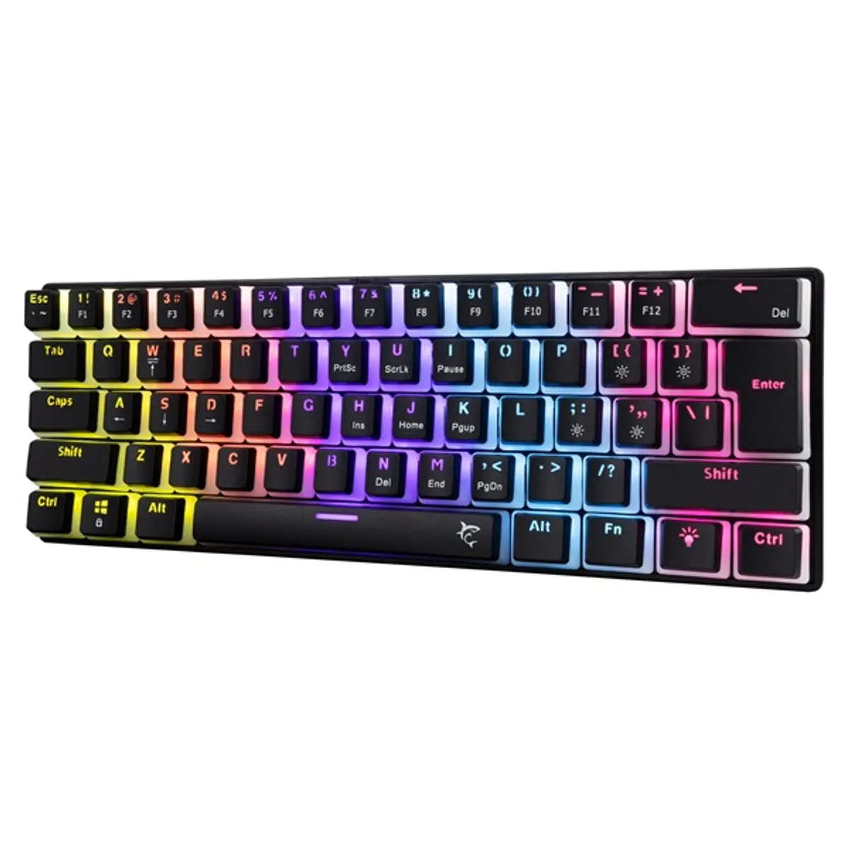 White Shark WS GK-2202-2B/R-US Ashiko 2 US piros kapcsoló RGB gamer billentyűzet #2