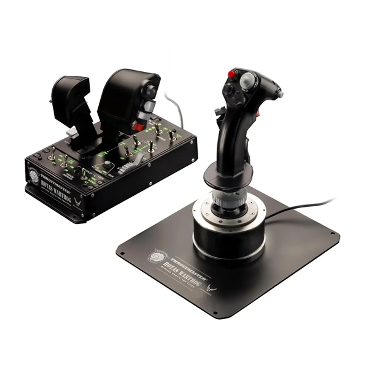 Thrustmaster 2960720 Hotas Warthog 39 gomb vezetékes PC fekete ezüst #6