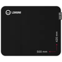 LORGAR LRG-CMP755 Legacer 755 fekete-lila 500x420x3mm csúszásgátló alap