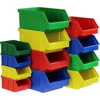 Stalflex BIN-M-Y tárolódoboz sárga közepes méretű rackhez #2