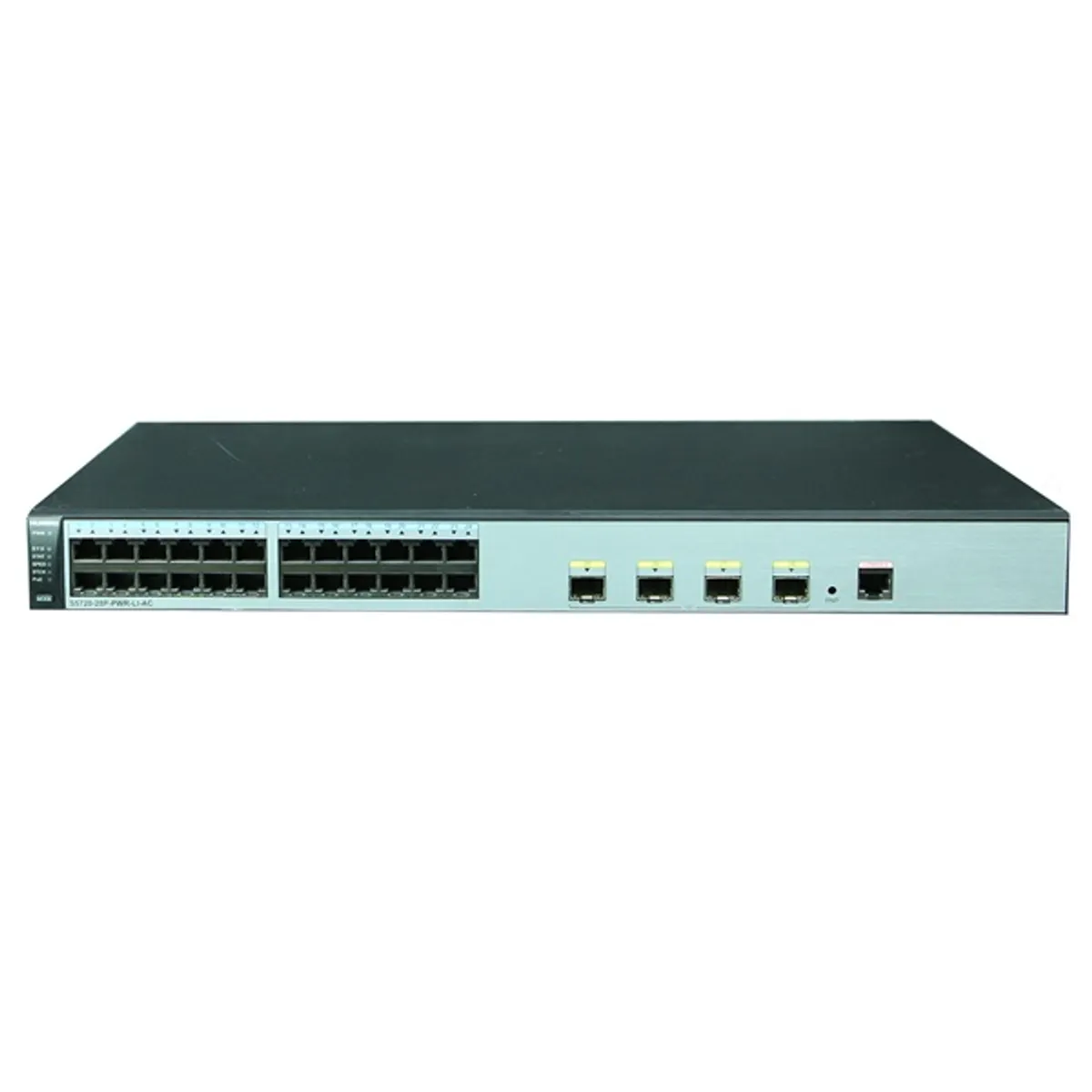 Huawei S5720-28P-PWR-LI-AC L3 menedzselheto 24 PoE portok 4 SFP portok 336 Gbps Webes kezelés 802.1x 802.3af 802.3at #2