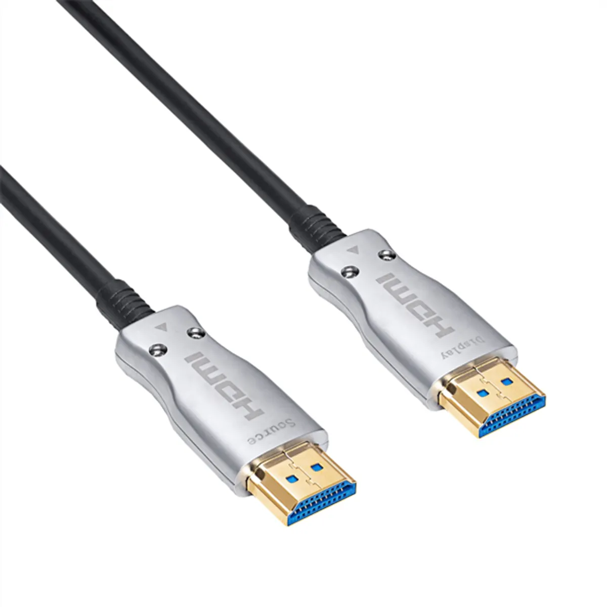 AKYGA AK-HD-400L HDMI optikai kábel 40 m HDMI 2.1 aranyozott dugók fekete #1