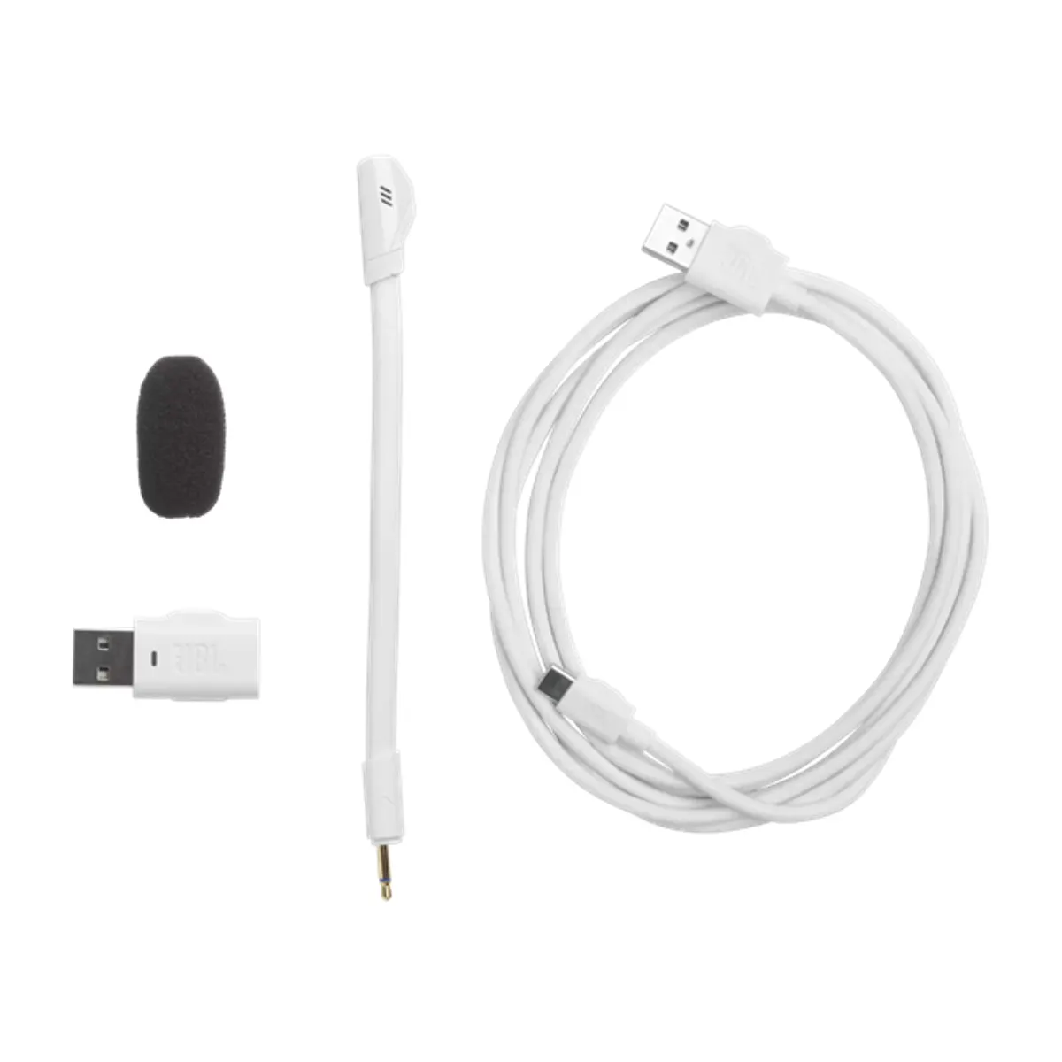JBL JBLQ360PWLWHTBLU Quantum 360 vezeték nélküli fehér-kék 40 mm meghajtó 22 óra #6
