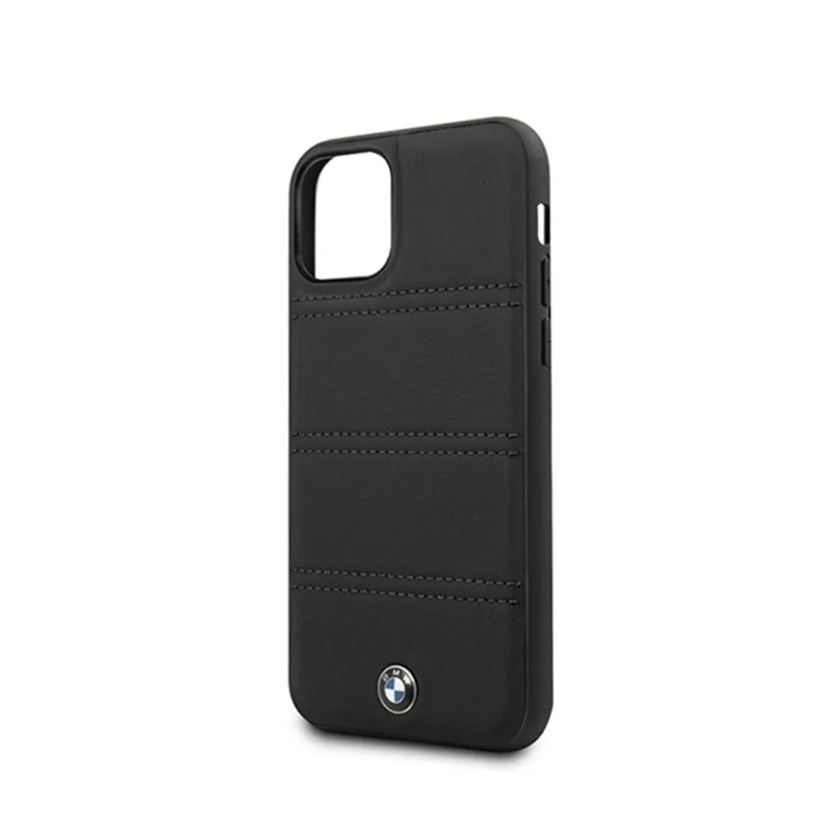 BMW BMHCN65PELBK vízszintesen csíkozott kemény tok fekete iPhone 11 Pro Max 6,5" #2