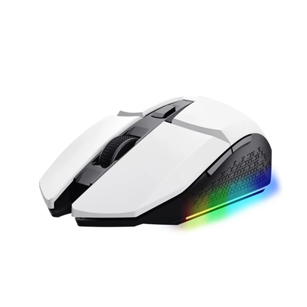 TRUST 25069 GXT FELOX vezeték nélküli gamer egér fehér 4800 DPI 5+1 RGB USB-C vevő #2