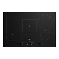 BEKO 7757188705 HII85770UFT Indukciós 5 zónás IndyFlex LED kijelző Stop Go maradékhő automatikus kikapcsolás gyermekzár 75 cm