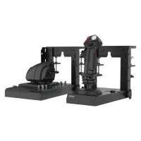 HORI HPC-045U repülésirányító rendszer állítható acél asztali tartóval, Hall-Effect szenzoros joystick, dupla fojtó, 61 gomb #2