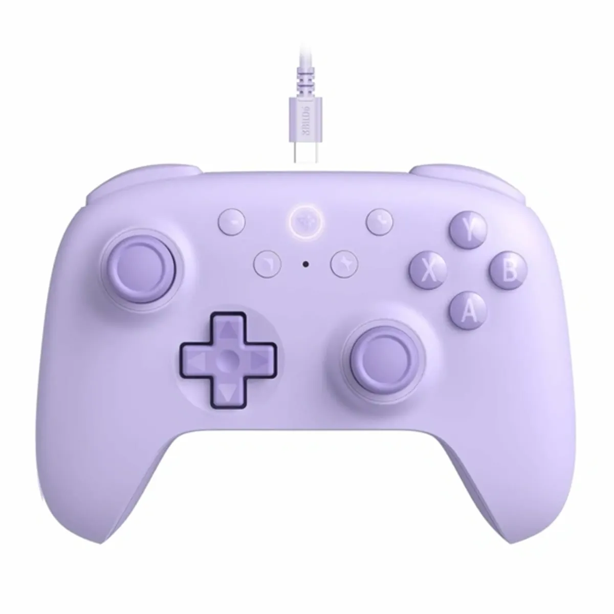 8BitDo RET00473 Ultimate 2C vezetékes kontroller lila USB-C 1000Hz Hall Effect #1