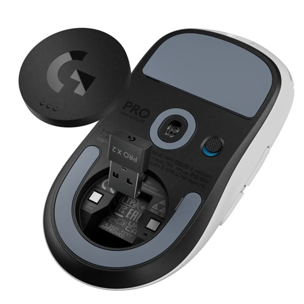 Logitech 910-006638 G PRO X SUPERLIGHT 2 LIGHTSPEED USB-C vezeték nélküli fehér #8