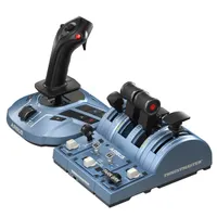 Thrustmaster 4460217 TCA Captain Pack X Airbus Edition Kék, Fekete 21 gombos Vezetékes PC Xbox One Xbox Series oldalsó botkormány és quadrant #4