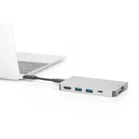 DIGITUS DA-70867 USB-C 6 portos utazó dokkoló HDMI 1x USB-C 2x USB-A Micro SD SD #4