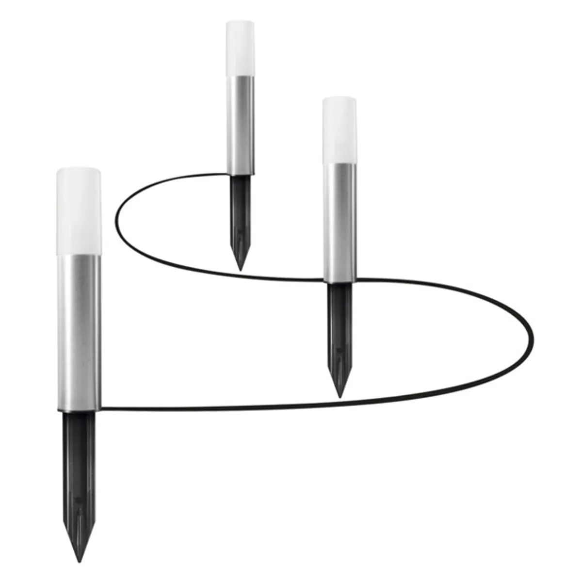 Ledvance 4058075478237 Smart+ WiFi Garden 3 Pole Mini kieg. 3db-os okos kültéri lámpa #1