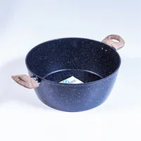 TOO KT-416 lábas rozsdamentes acél 28 cm 6 l ECO-GRÁNIT bevonat indukció kompatibilis PFOA mentes