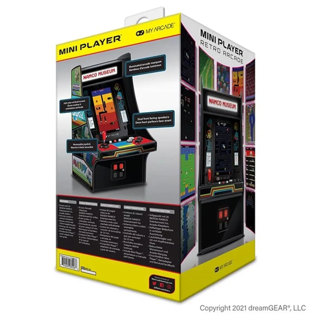 My Arcade DGUNL-3226 Namco Museum 20in1 Mini Player 10" Hordozható #5