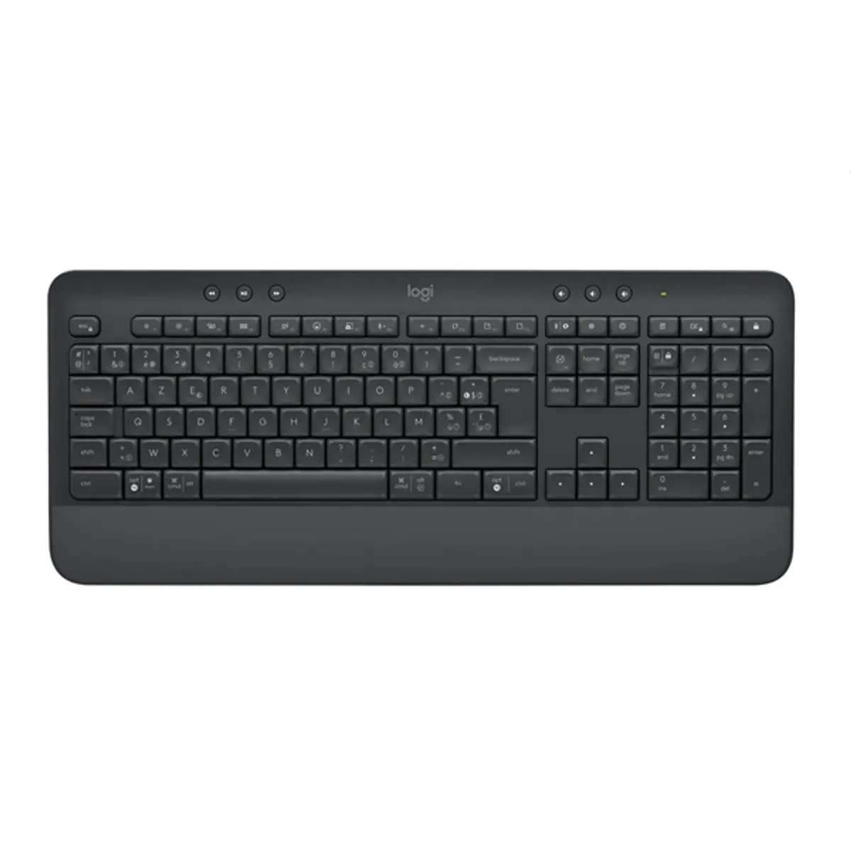 LOGITECH 920-010949 Signature K650 Grafit Bluetooth Vezeték nélküli Teljes méretű billentyűzet csuklótámasz #1