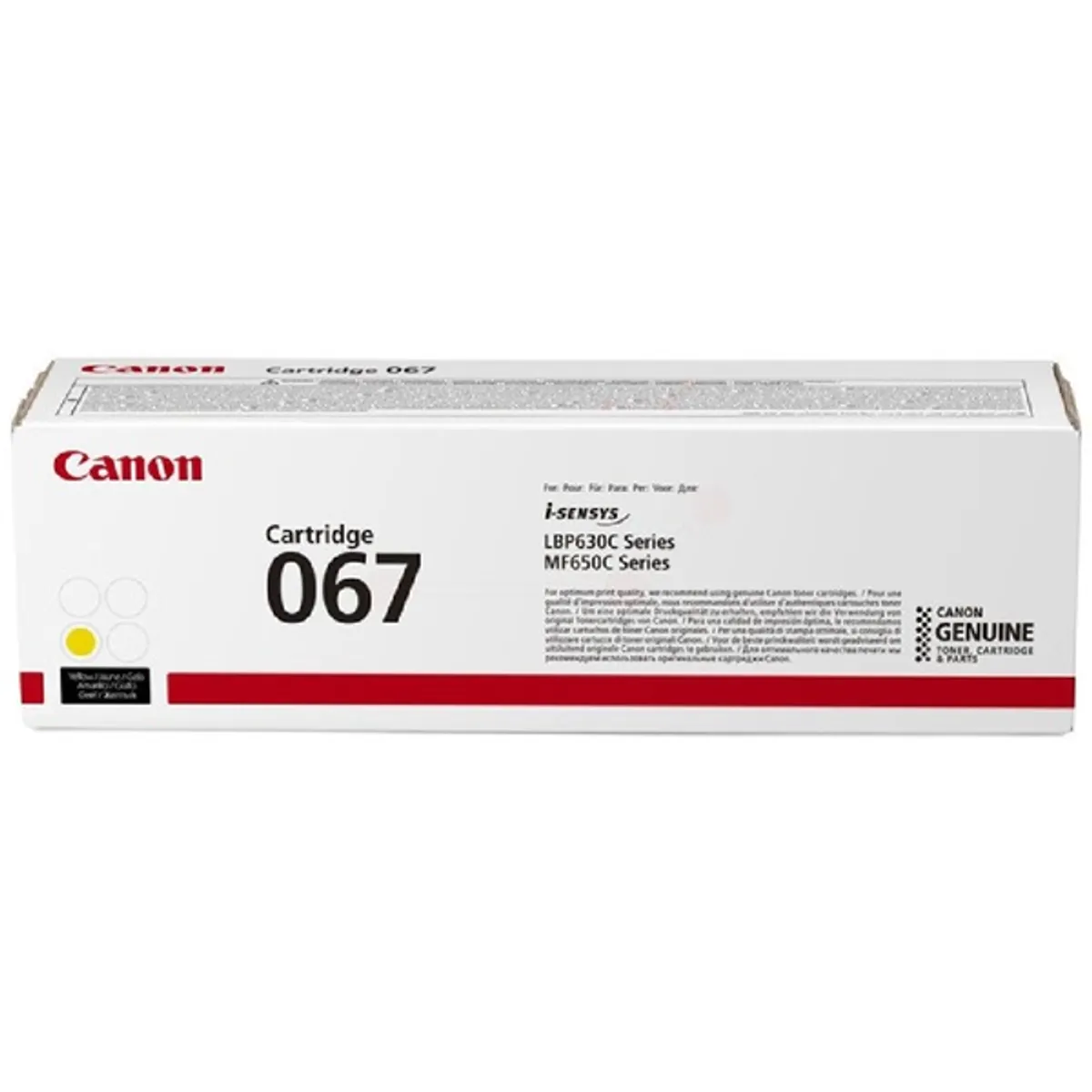 Canon 5099C002 CRG-067 sárga toner 1250 oldal #1
