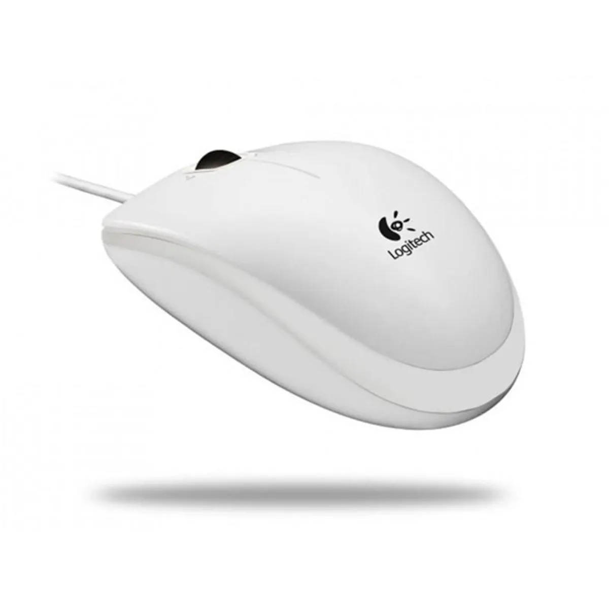 Logitech 910-003360 B100 optikai USB egér 800 DPI 180 cm fehér #1