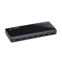 TP-Link UH720 9x USB Type A portos USB 3.0 külső tápos hub, 100 cm kábel