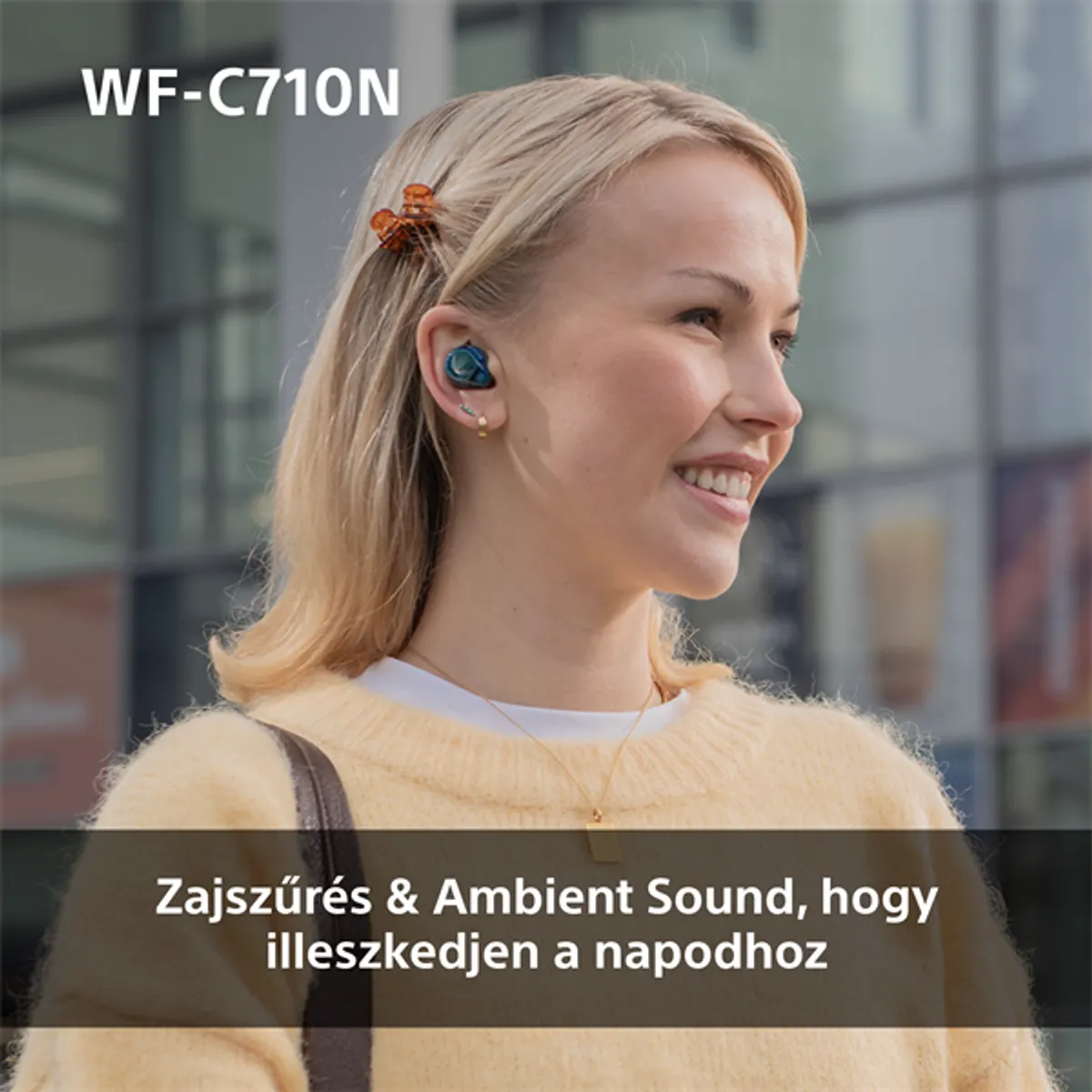 Sony WFC710NL.CE7 WFC710 True Wireless fülhallgató zajszűrős IPX4 12 óra #5