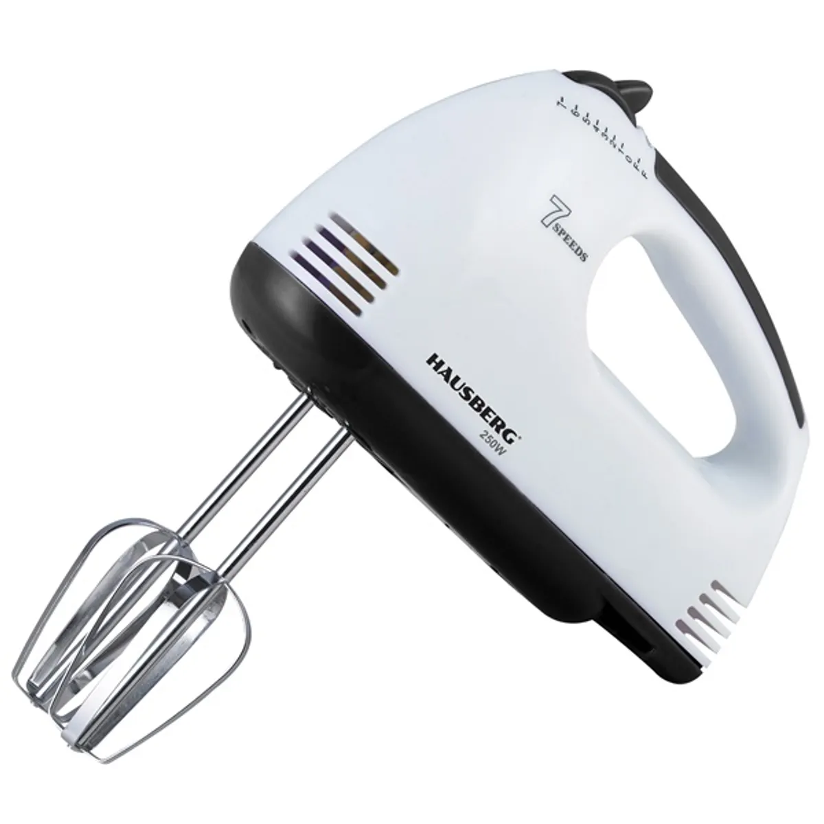 Hausberg HB-4112NG fehér kézi mixer 250 W 7 sebesség dagasztás #1