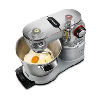 Bosch MUM9BX5S22 OptiMUM konyhai robotgép 1500 W 5,5 l fém tál 3D bolygómozgás SensorControl Plus beépített mérleg #3