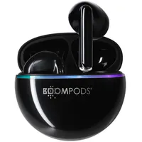 Boompods EAPBLK Earshot True Wireless fülhallgató Bluetooth USB-C 5 óra IPX4 13 mm
