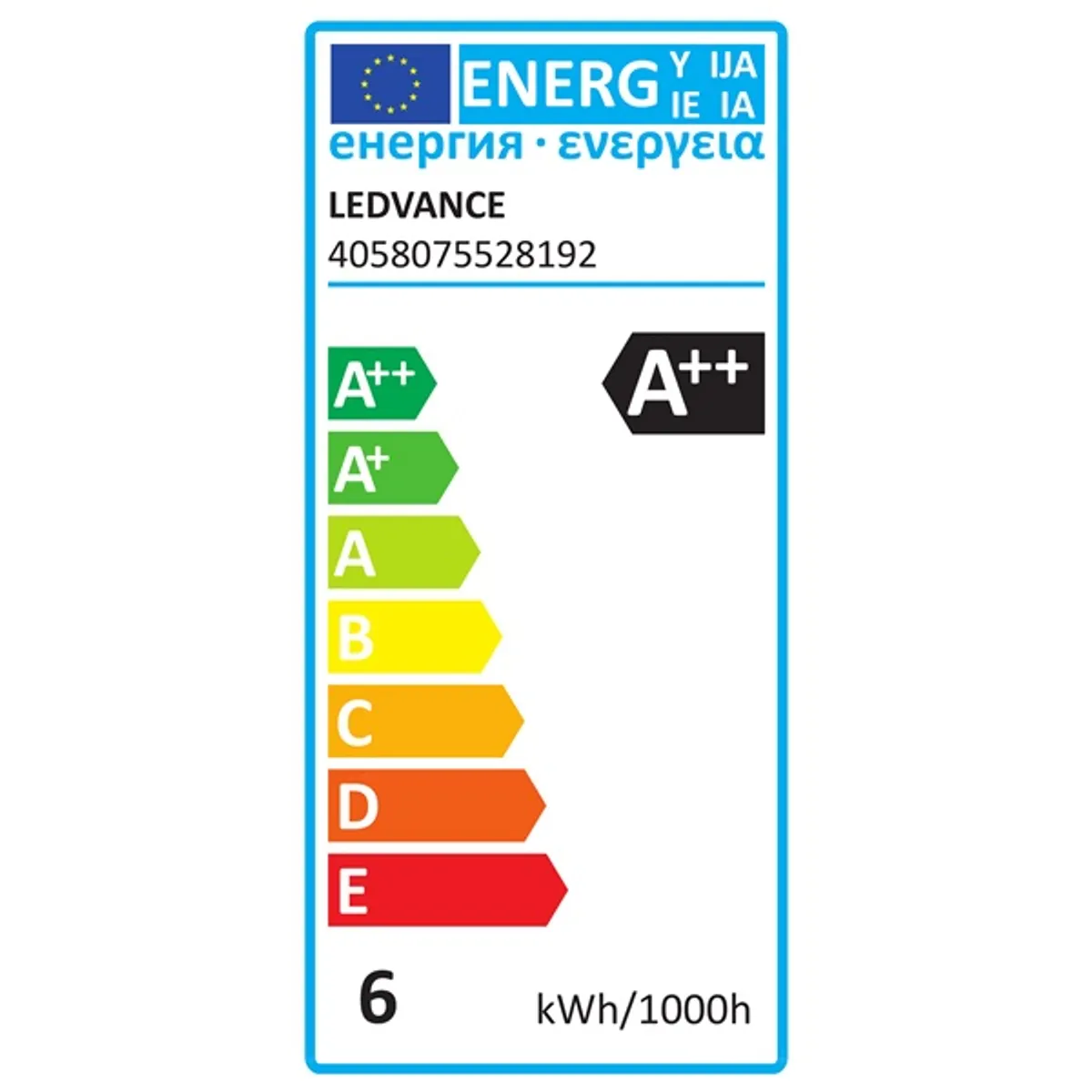Ledvance 4058075528192 smart wifi Edison filament 6w e27 2400k dimmelhető #4