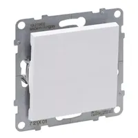 Legrand 721101 Suno 101 fehér IP20 rugós vezetékbekötés süllyesztett egypólusú kapcsoló #2