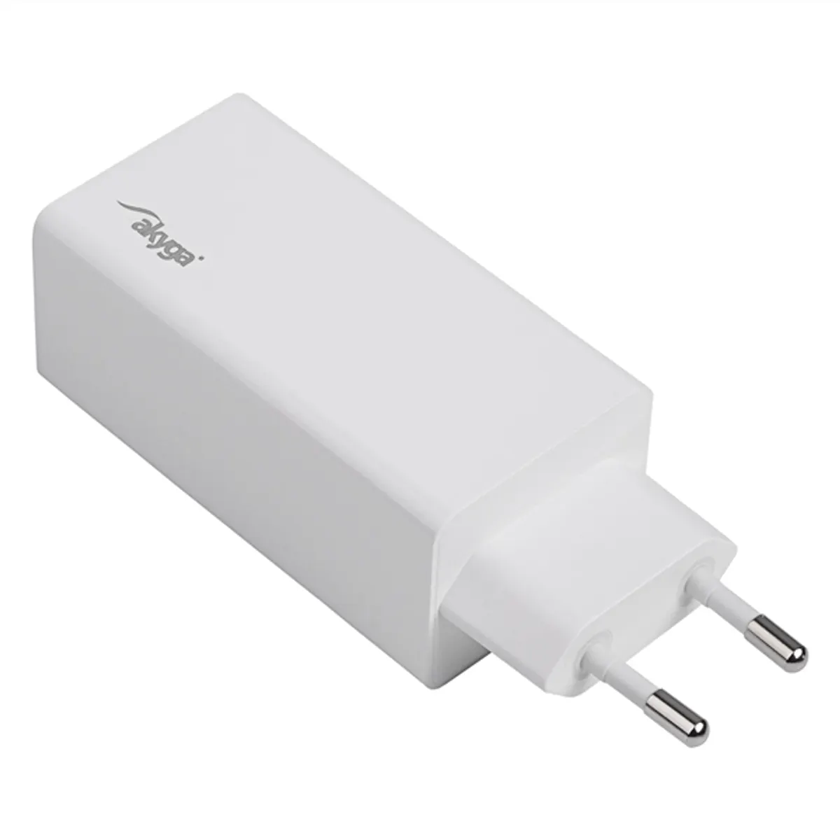 Akyga AK-CH-20 GaN töltő USB-C USB-A 100W QC3.0 PD3.0 Fehér #2
