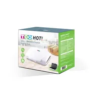 TOO SM-101W-750W 2in1 grill- és szendvicssütő fehér-fekete tapadásmentes bevonat #3