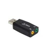 SBOX USBC-11 USB külső hangkártya 5.1 3,5 mm jack bemenetek