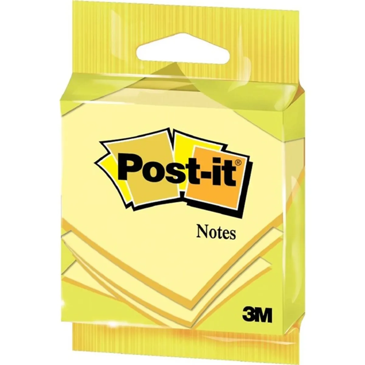 Post-It 7100172243 Jegyzettömb 76x76mm öntapadós kanárisárga 100 lapos PEFC #1