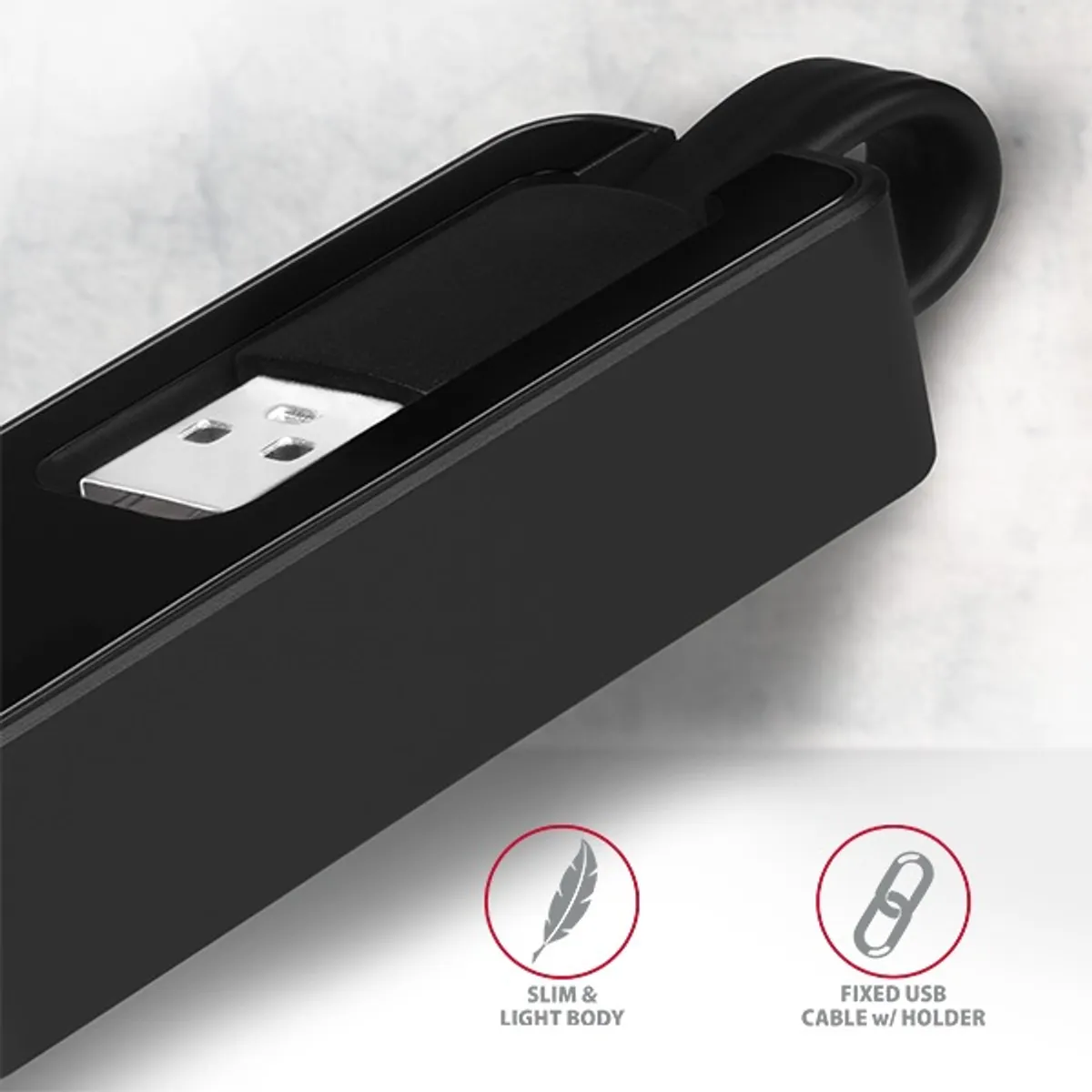 Axagon ADE-XR USB 2.0 Fast Ethernet adapter USB 2.0 A RJ45 5 cm fekete szerelt #6