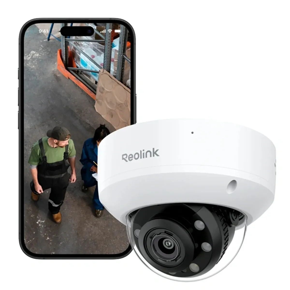REOLINK RP-PCV8MZ 8MP H265 2,7-13,5mm 5x zoom IP67 microSD PoE dome kamera beépített mikrofon #2