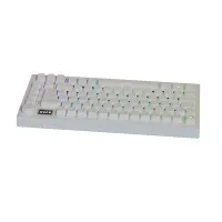 AVAX AVAX_GM02Y_PRO_WHITE GM02 PRO 75 százalék gasket mechanikus Gateron sárga rgb világítás magyar kiosztás három módú csatlakozás #4