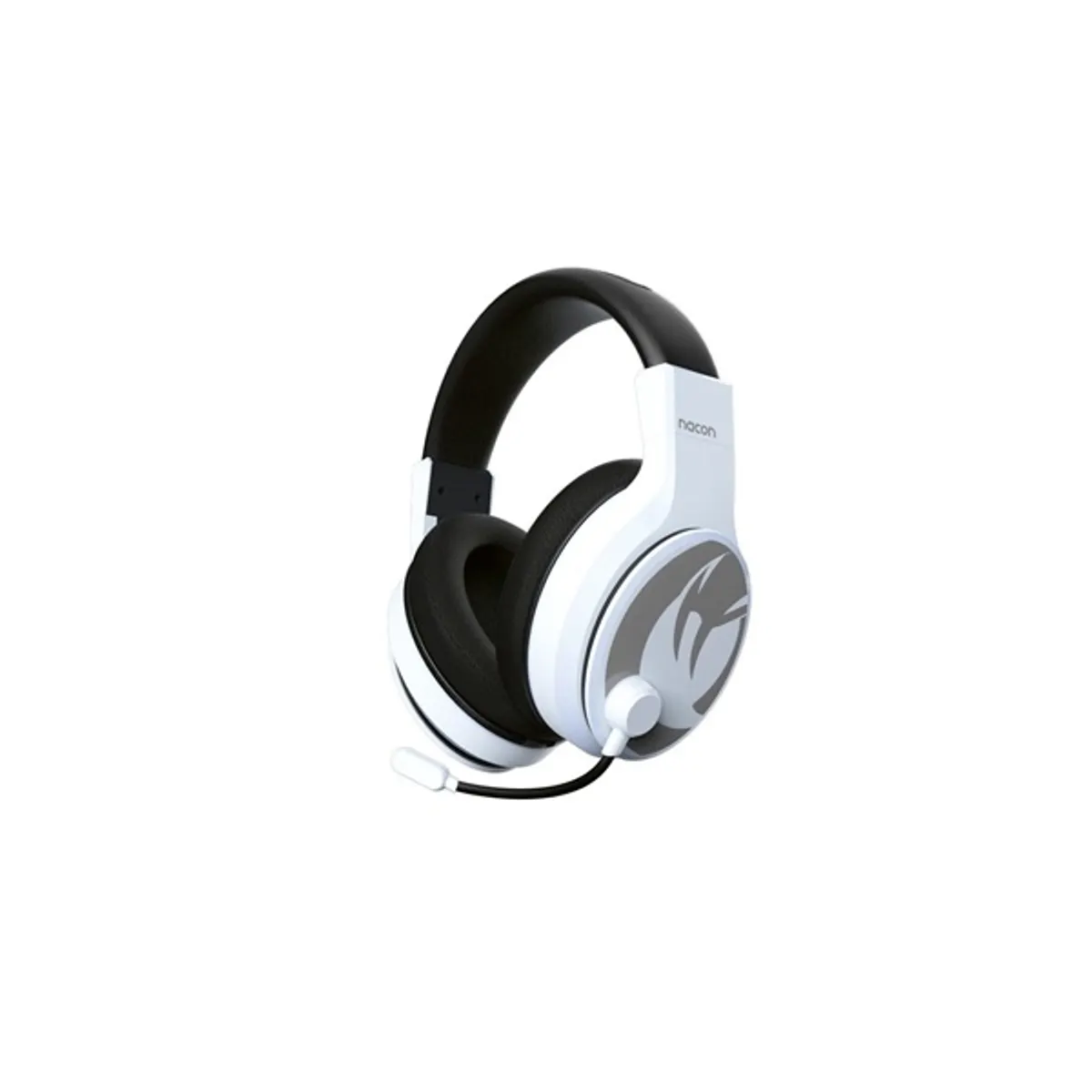 NACON 2809130 GH-120 fehér gamer fejhallgató 40 mm 3,5 mm 2,20 m balos mikrofon kompatibilis PS4 PS5 PC Xbox One Xbox Series X Mobiltelefon #1