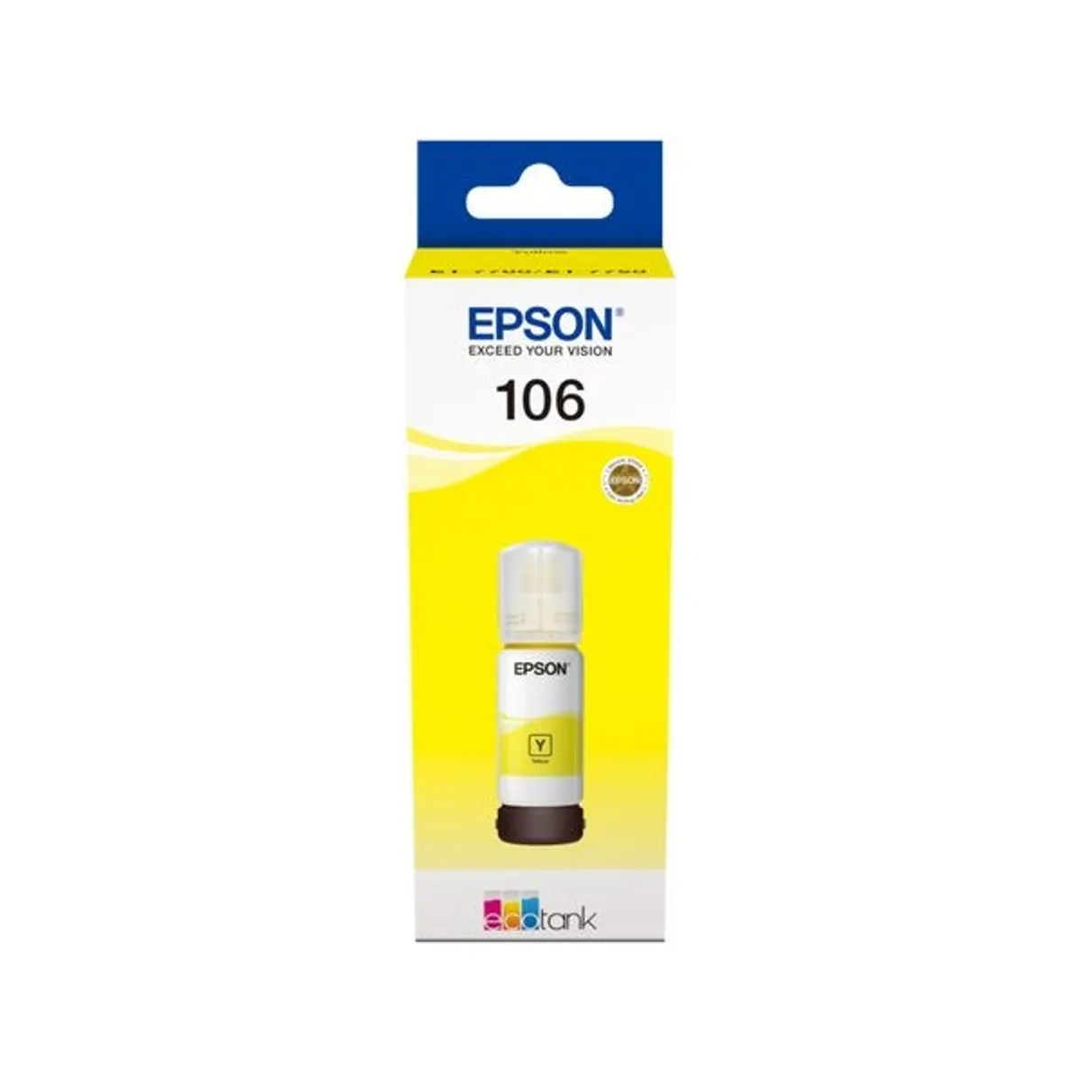 EPSON C13T00R440 tintapatron 106 sárga #1