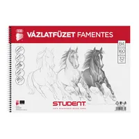 ICO 7500117002 Vázlatfüzet B4 32 oldal 160 g m2 famentes fekvő