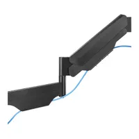 Stell 35050129 fali konzol Sho 3620 23-70" gázrugós dönthető 10 fok forgatható 90 fok VESA 75x75-400x400 acél fekete 30 kg #6