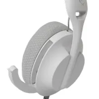 White Shark WS GH-2440W-G Parrot-WG 40 mm, 30 ohm, 20-20000 Hz, 121 dB, -38 dB mikrofon, 180 cm kábel, 3,5 mm jack, fehér-szürke #5
