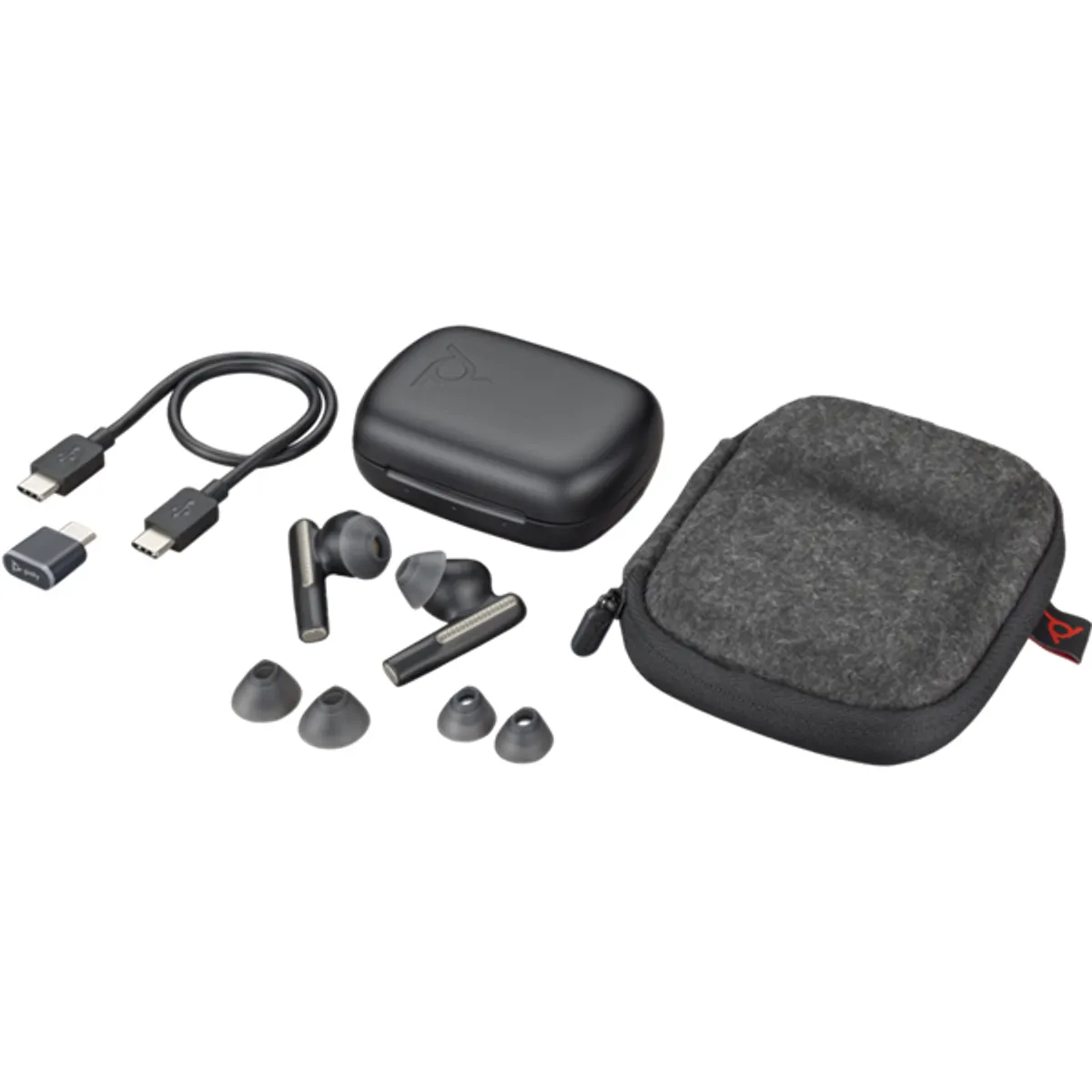 HEWLETT PACKARD 7Y8M0AA Voyager Free 60 UC True Wireless fülhallgató 8 óra üzemidő USB-C 30 m fekete beépített mikrofon #4