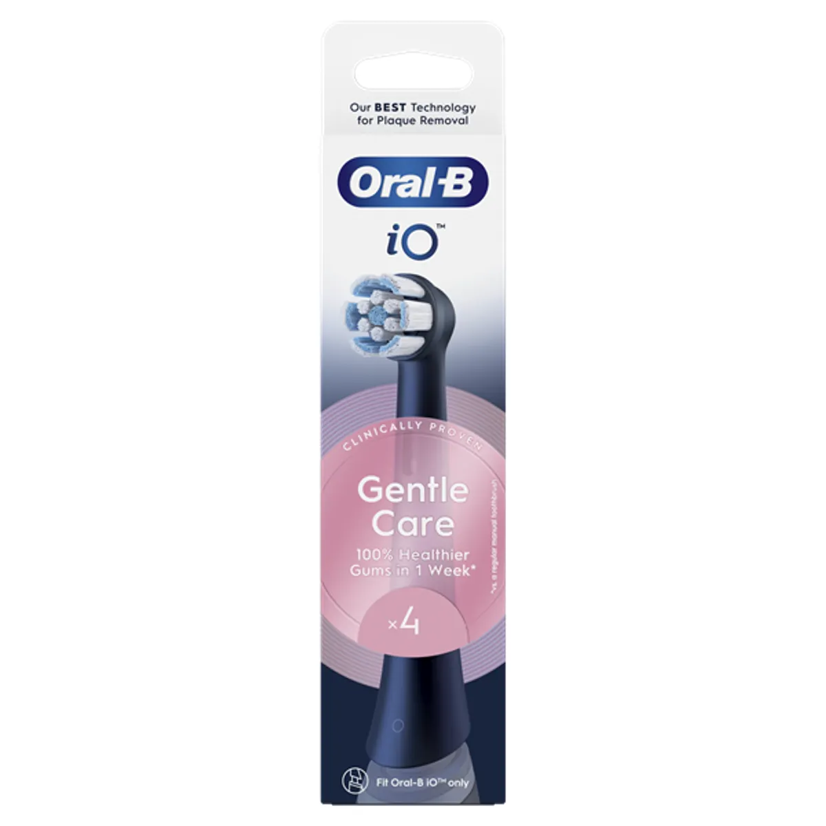 Oral-B 10PO010459 iO Gentle Care fekete 4 db pótfej #1