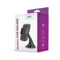 Setty TF-0033 U16 autós telefontartó 360 fokban forgatható 55-85 mm szélesség 100 mm kar tapadókorongos #3