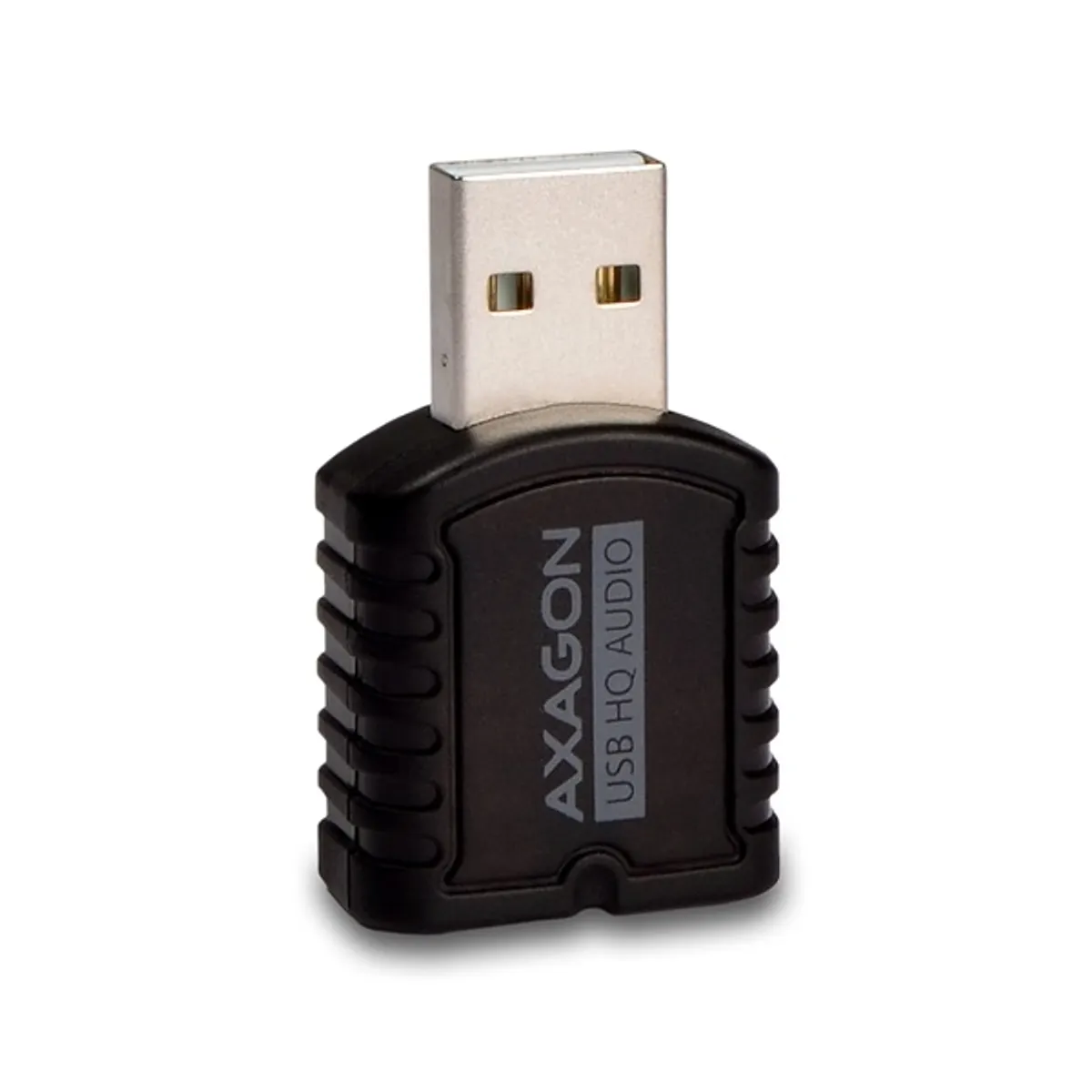 AXAGON ADA-17 USB HQ audió MINI adapter 2 csatornás analóg kimenet 3,5 mm jack mikrofon bemenet 3,5 mm USB 2.0 külső 44.1 48 96 kHz 16 24 bit #2