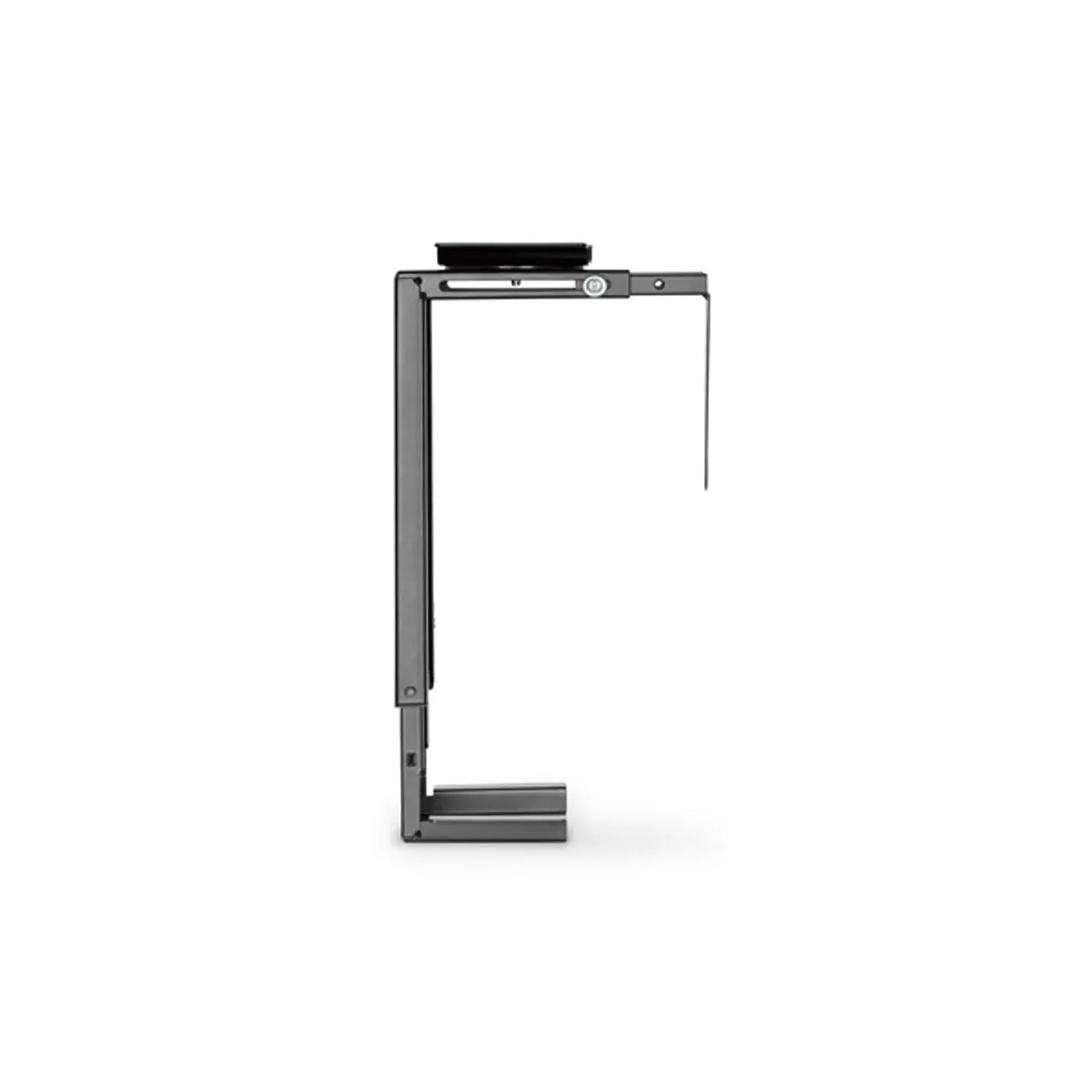 DIGITUS DA-90411 Univerzális asztali számítógép tartó 30-51 cm magas 8,8-20,3 cm szélesség 360° forgatás max. 10 kg acél fekete #2