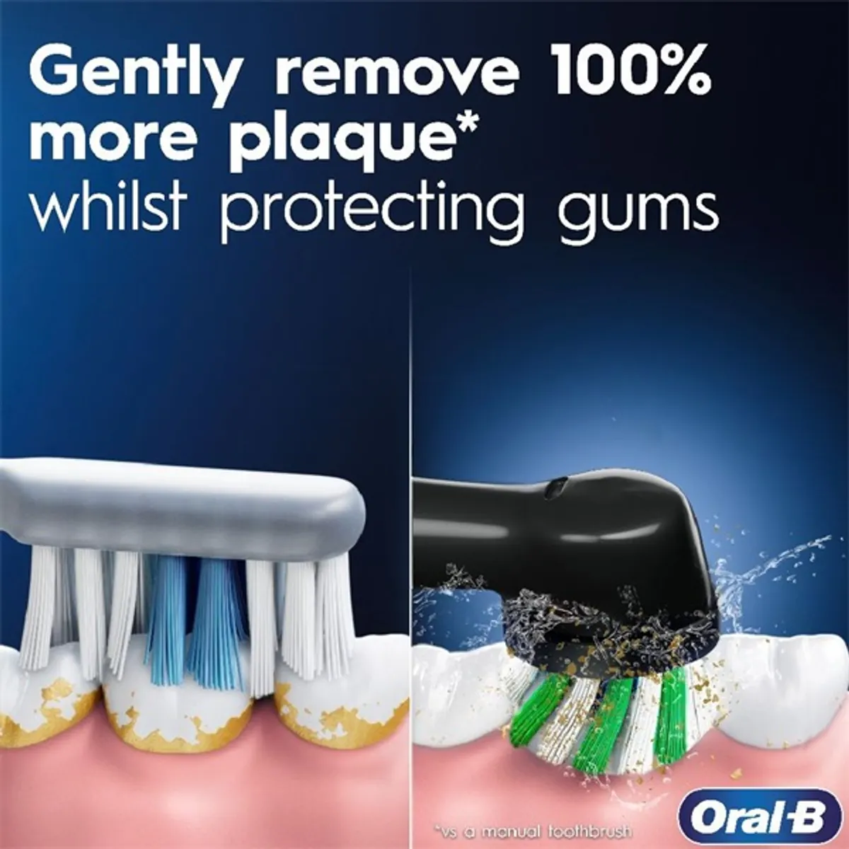 ORAL-B 10PO010407 PRO1 Cross Action Caribbean Blue elektromos fogkefe #3