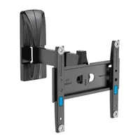 Meliconi 480988 Slimstyle Plus 200SR FB fekete 14"-45" 1 db 30 kg forgatható billenthető karos fali TV konzol