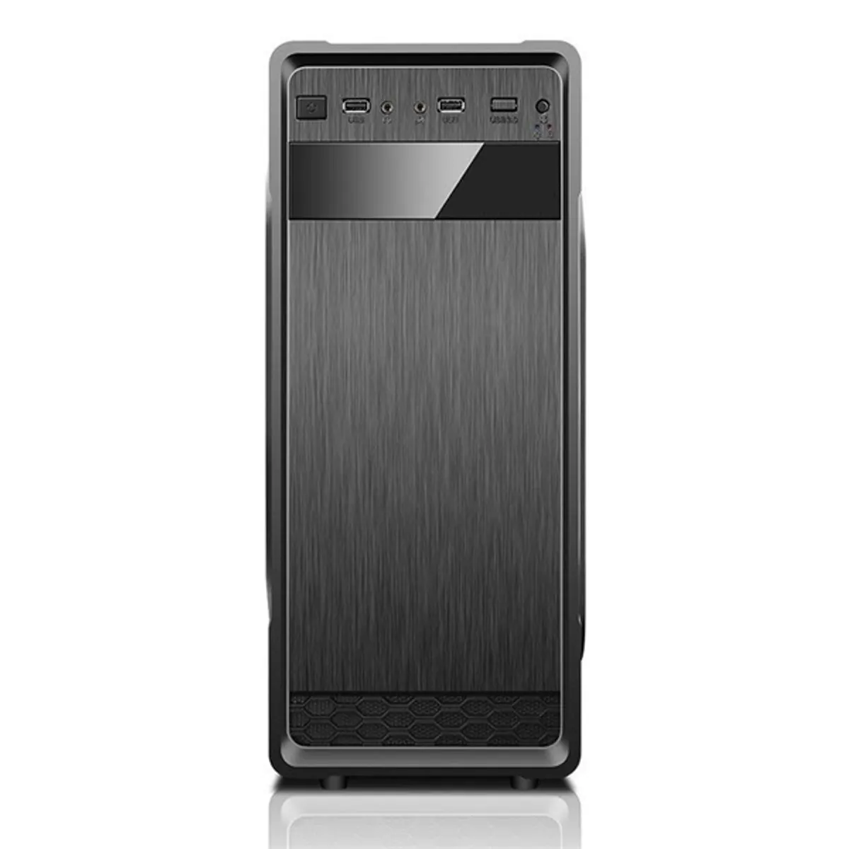 Spire SPT1614B-2U3 fekete (táp nélküli) ATX számítógépház 2x USB 3.0 #3