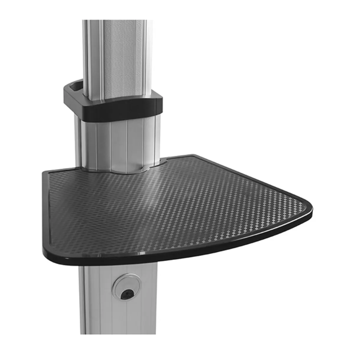 Stell 35050153 SOS 4100 profi prezentációs állvány 50 kg VESA 200x200 600x600 40"-100" ezüst acél #6